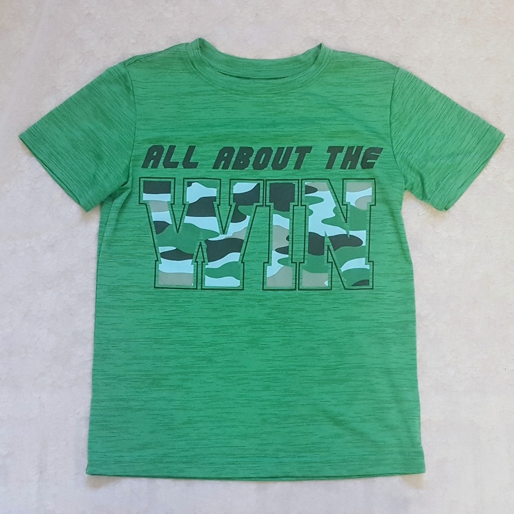 Zone Pro Boy's Medium 8/10 Green Short Sleeve Tee